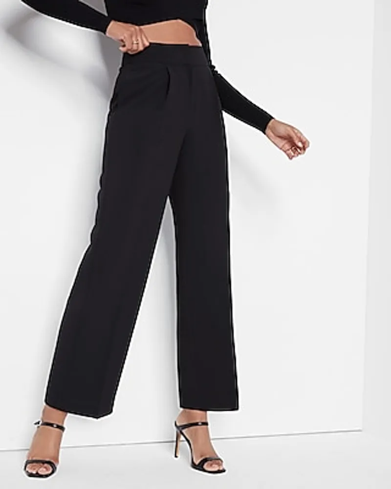 Super High Waisted Straight Ankle Pant