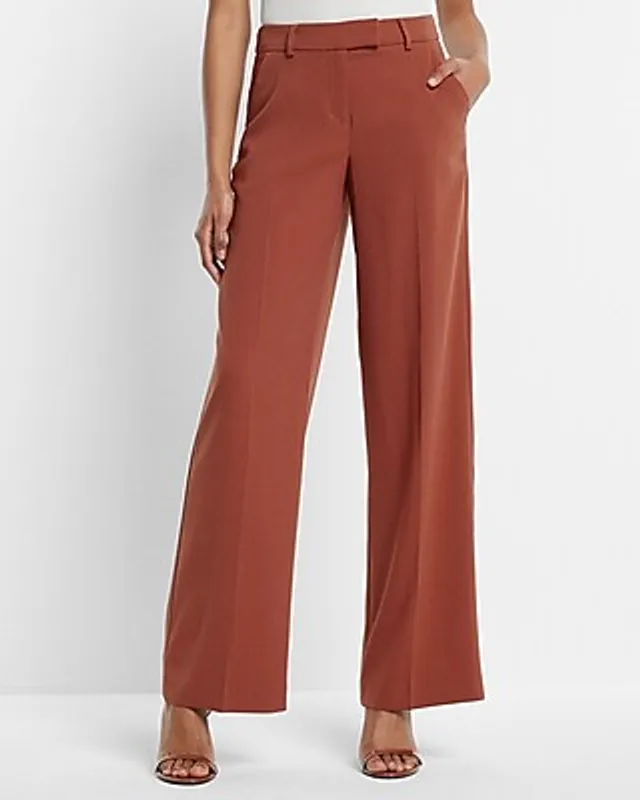 Express Editor Mid Rise Relaxed Trouser Pant Women's Short