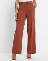 Express Editor Mid Rise Relaxed Trouser Pant