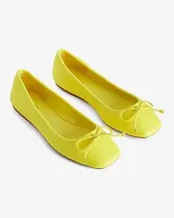 Square Toe Ballet Flats Women's 7