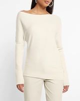 Ultra Soft Off The Shoulder Banded Sweater