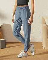 Go Upwest Stretch Mid Rise Jogger Blue Women's XS