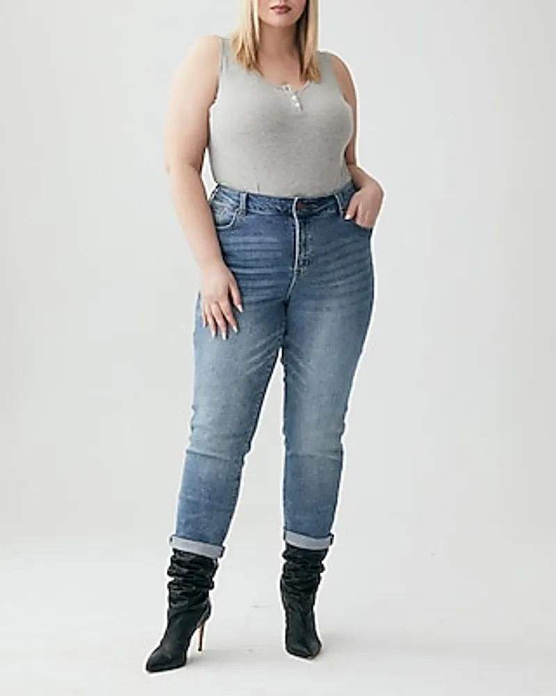 Plus Size Acela Boyfriend Jean