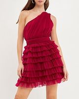 Cocktail & Party Endless Rose Tiered Tulle Mini Dress Women's