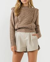 Endless Rose Chunky Wool Knit Sweater Women's L