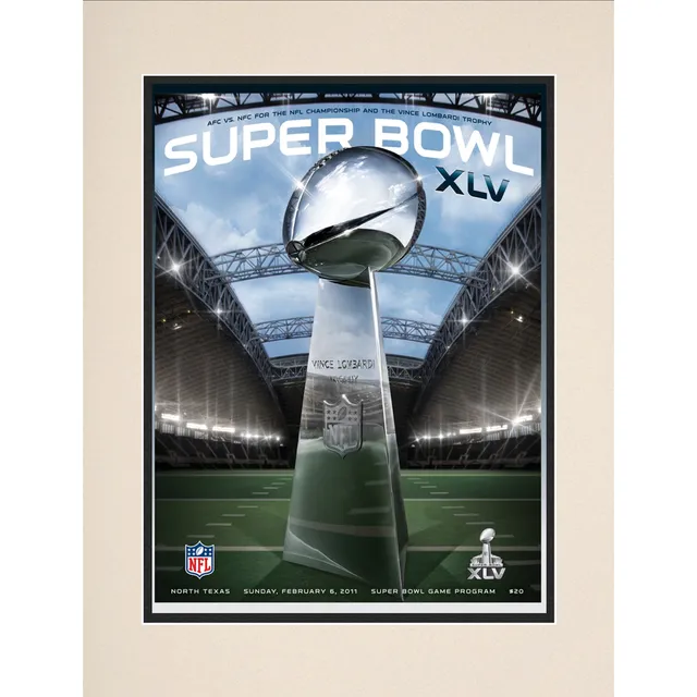 Green Bay Packers vs. Kansas City Chiefs Super Bowl I 10.5 x 13  Sublimated Plaque