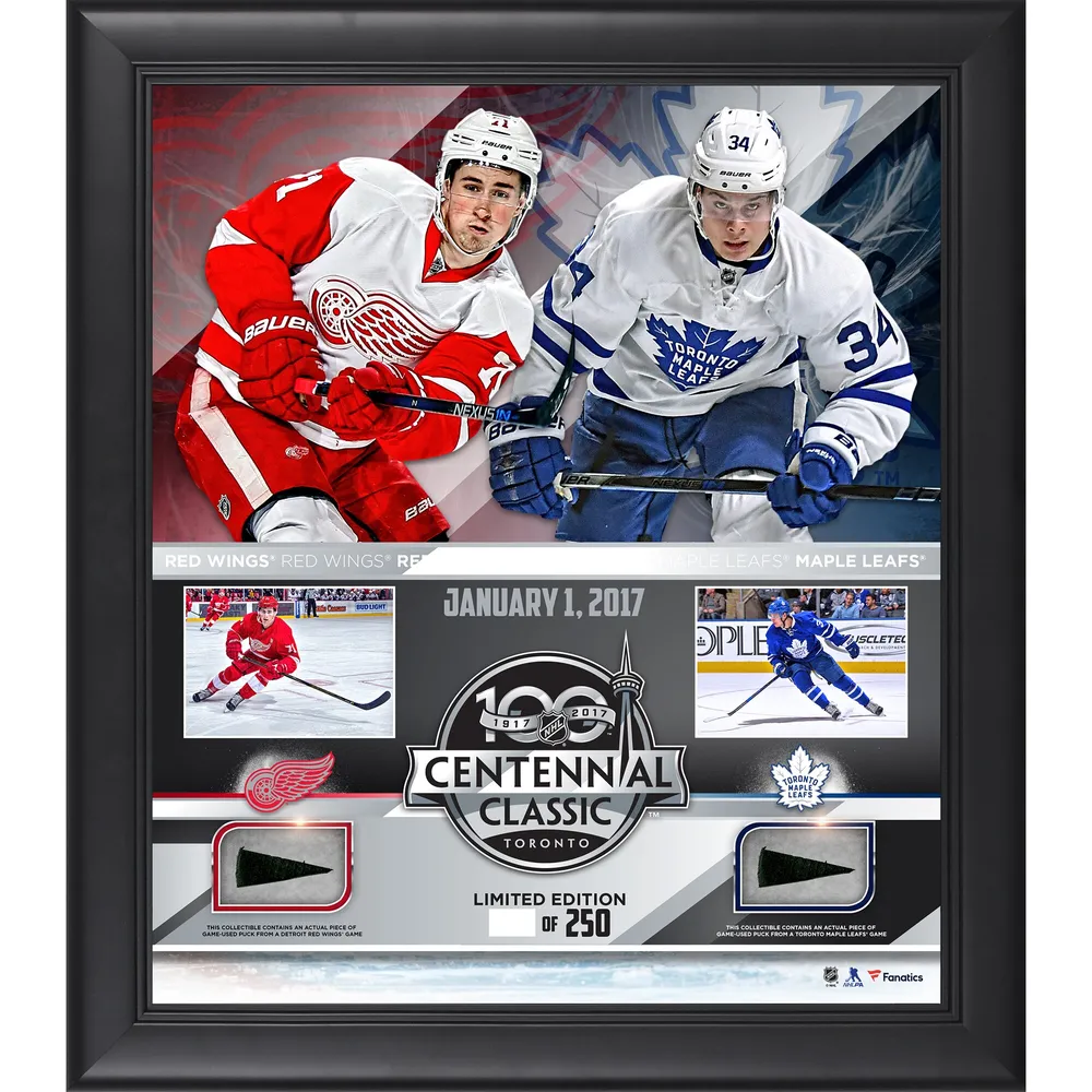 2017 NHL Centennial Classic Poster - Maple Leafs vs. Red Wings