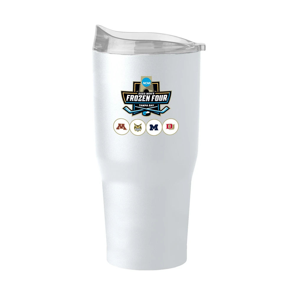 Tournoi de hockey sur glace masculin NCAA Frozen Four 2023 30 oz. Verre