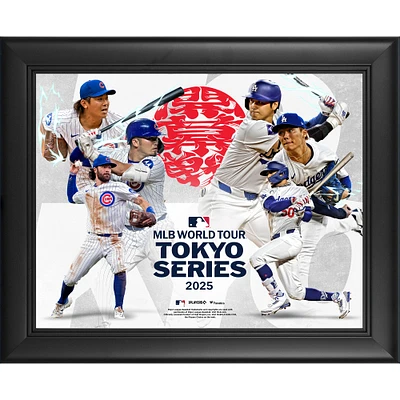 2025 MLB Tokyo Series Framed 11" x 14" Collage