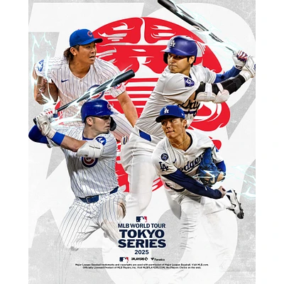 2025 MLB Tokyo Series Unsigned Collage Photograph