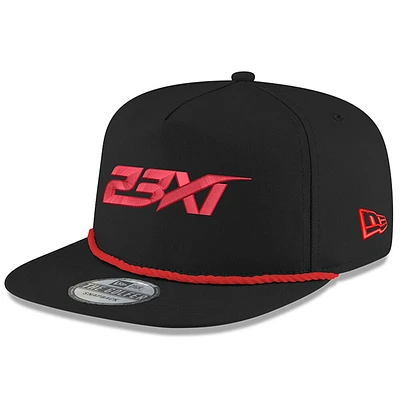 Men's New Era  Black 23XI Racing  Golfer Snapback Hat