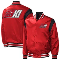 Veste universitaire Starter Red 23XI Racing Force Play pour homme