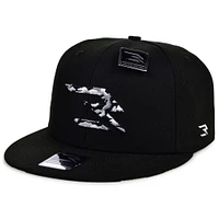 Casquette ajustée 3BRAND by Russell Wilson pour homme, noir/camouflage