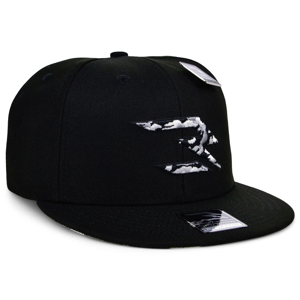 Casquette ajustée 3BRAND by Russell Wilson pour homme, noir/camouflage