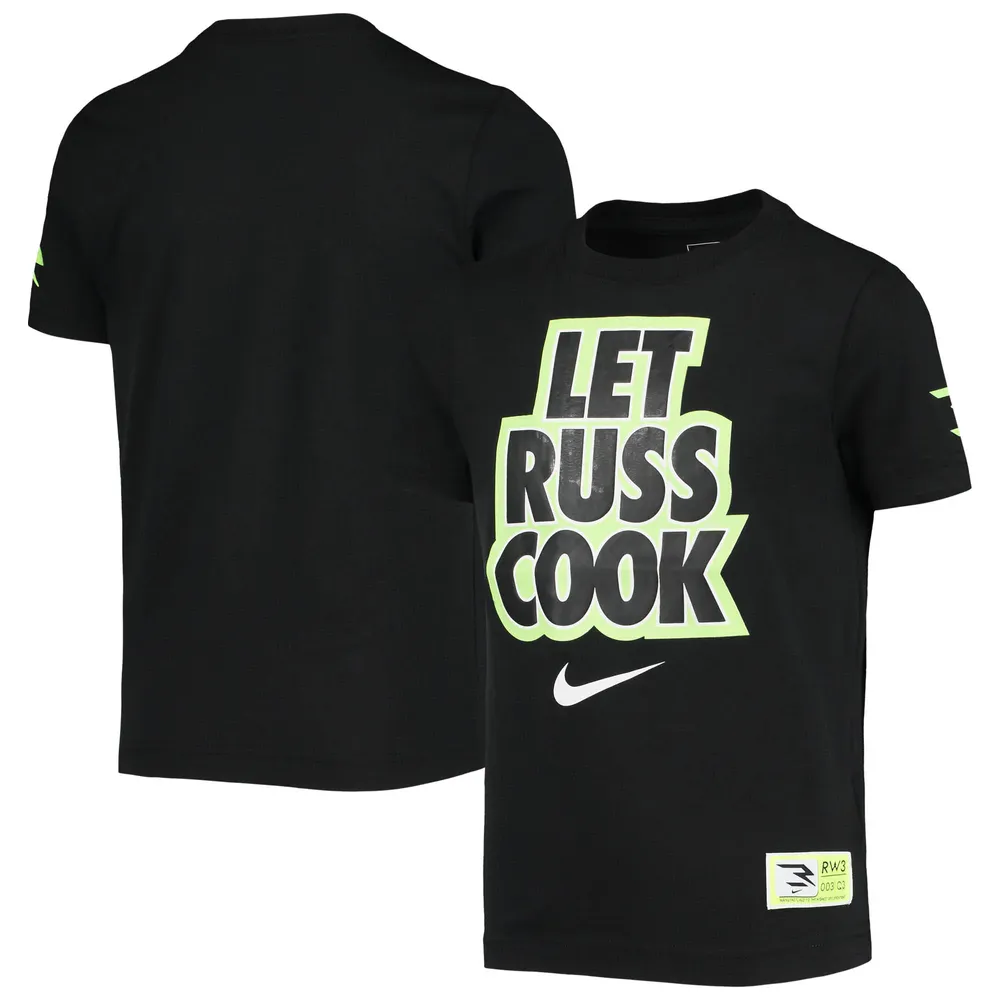 T-shirt noir 3BRAND by Russell Wilson Signature Collection pour jeune