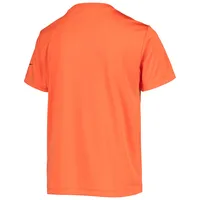 T-shirt Nike 3BRAND by Russell Wilson Shotgun Performance pour enfant orange