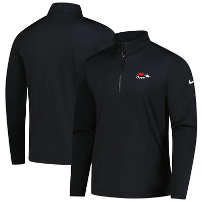 Men's Nike  Black 3M Open Victory Performance Half-Zip Pullover