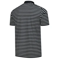 Men's Nike  Black 3M Open Victory Stripe Performance Polo