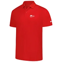 Men's Nike  Red 3M Open Victory Solid Performance Polo