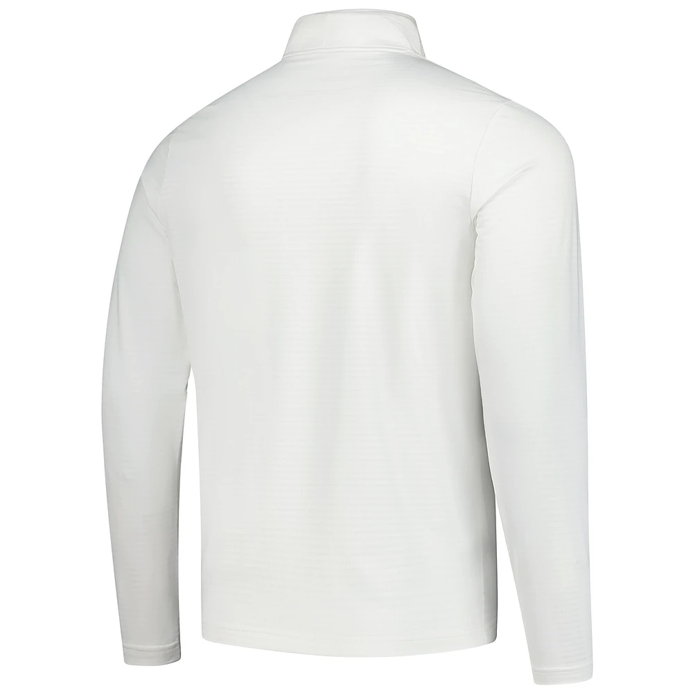 Pull Nike 3M Open Performance Victory à demi-zip pour homme blanc