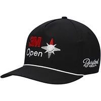 Casquette Barstool Golf Noir 3M Open Rope Snapback pour Homme