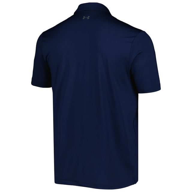 Polo Homme Under Armour Bleu Marine 3M Open T2 Vert