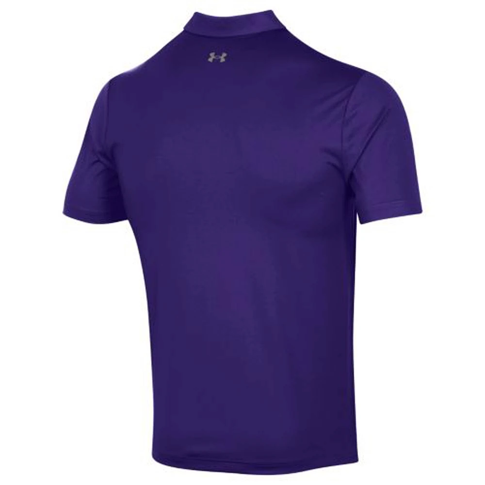 Men's Under Armour Purple 3M Open T2 Green Polo