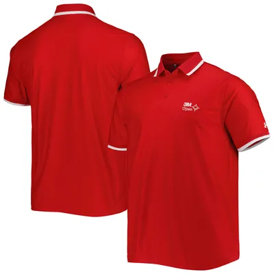 3M Open Under Armour Playoff 2.0 Pique Performance Polo - Red