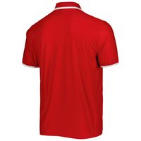 Men's Under Armour Red 3M Open Playoff 2.0 Pique Performance Polo