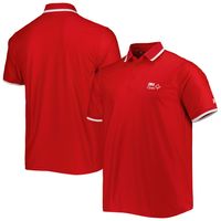 Men's Under Armour Red 3M Open Playoff 2.0 Pique Performance Polo