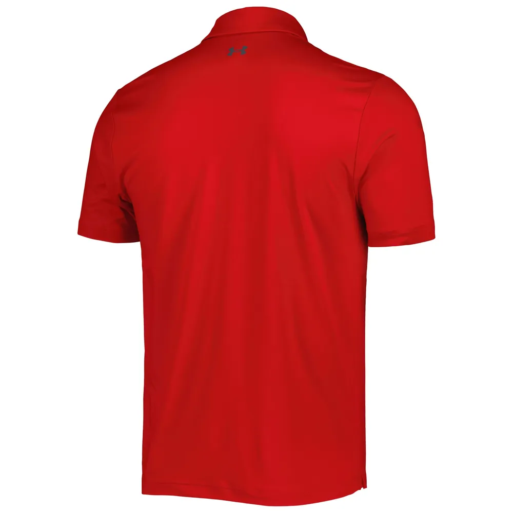 Polo Homme Under Armour Rouge 3M Open T2 Vert