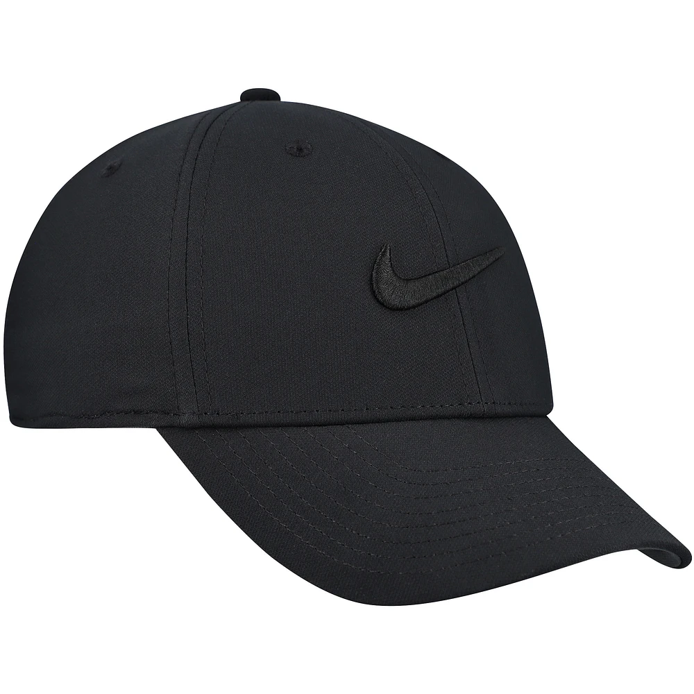 Unisex Nike  Black 3M Open Swoosh Club Performance Adjustable Hat