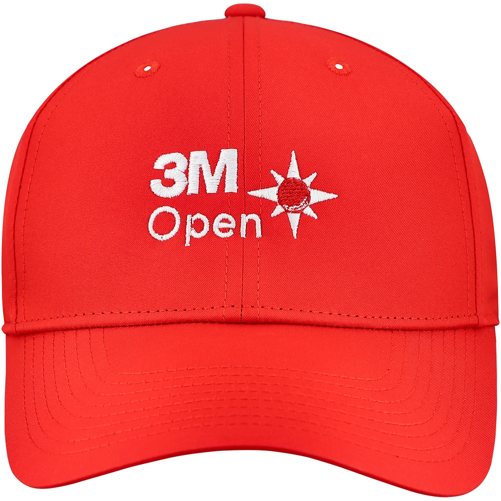 Casquette ajustable Nike 3M Open Club Performance unisexe rouge