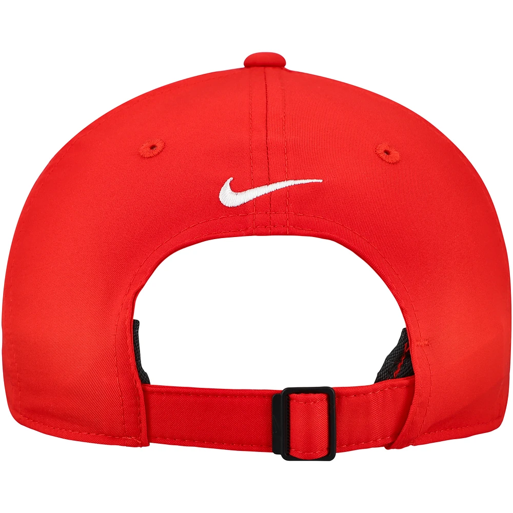 Casquette ajustable Nike 3M Open Club Performance unisexe rouge