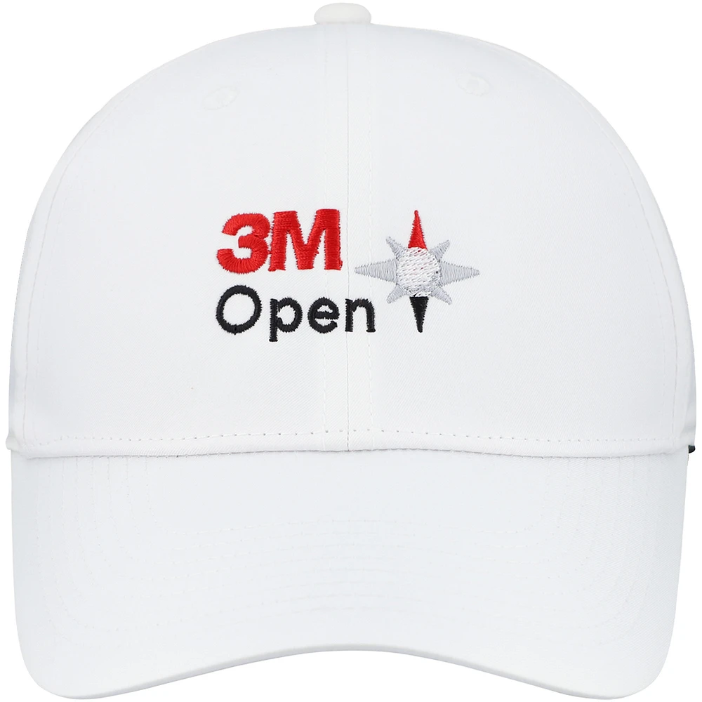 Unisex Nike  White 3M Open Club Performance Adjustable Hat