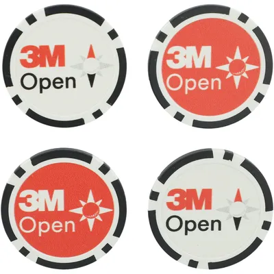 3M Open WinCraft Four-Pack Poker Chip Set