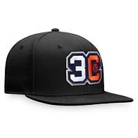 Casquette Snapback Fanatics Black 3's Company Core pour hommes