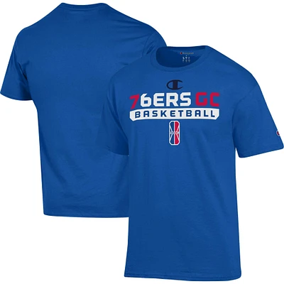 Unisex Champion  Royal 76ers GC On-Court 2K League Authentic Practice T-Shirt