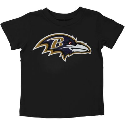 Baltimore Ravens Preschool Primary Logo T-Shirt - Black