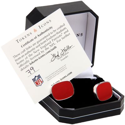 patriots cuff links