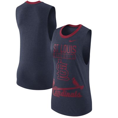St. Louis Cardinals Nike Women's Cooperstown Collection 1.7 Tri-Blend Tank Top