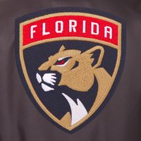 Florida Panthers JH Design Front Hit Poly Twill Jacket