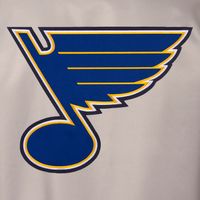 St. Louis Blues JH Design Two Hit Poly Twill Jacket
