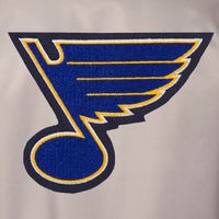 St. Louis Blues JH Design Two Hit Poly Twill Jacket