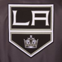 Los Angeles Kings JH Design Two Hit Poly Twill Jacket
