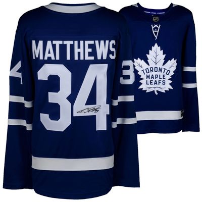 Auston Matthews Toronto Maple Leafs Fanatics Authentic Autographed Breakaway Jersey