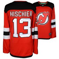Nico Hischier New Jersey Devils Fanatics Authentic Autographed Red Breakaway