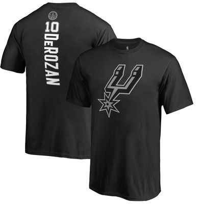 DeMar DeRozan San Antonio Spurs Fanatics Branded Youth Backer Name & Number T-Shirt - Black