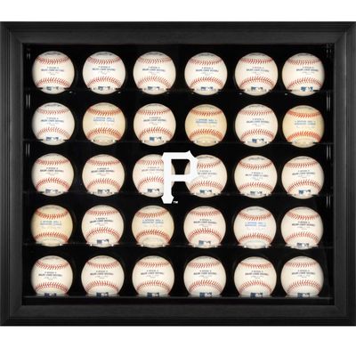 Pittsburgh Pirates Fanatics Authentic (2014 - Present) Logo Mahogany Framed 30-Ball Display Case