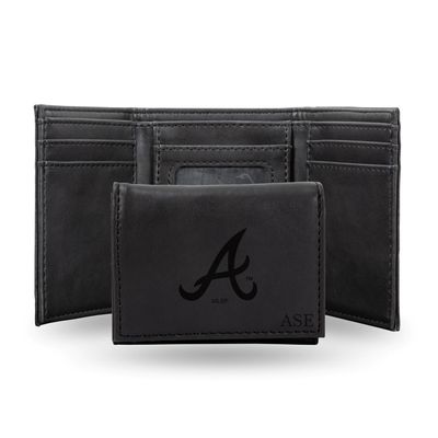 Atlanta Braves Sparo Personalized Trifold Wallet